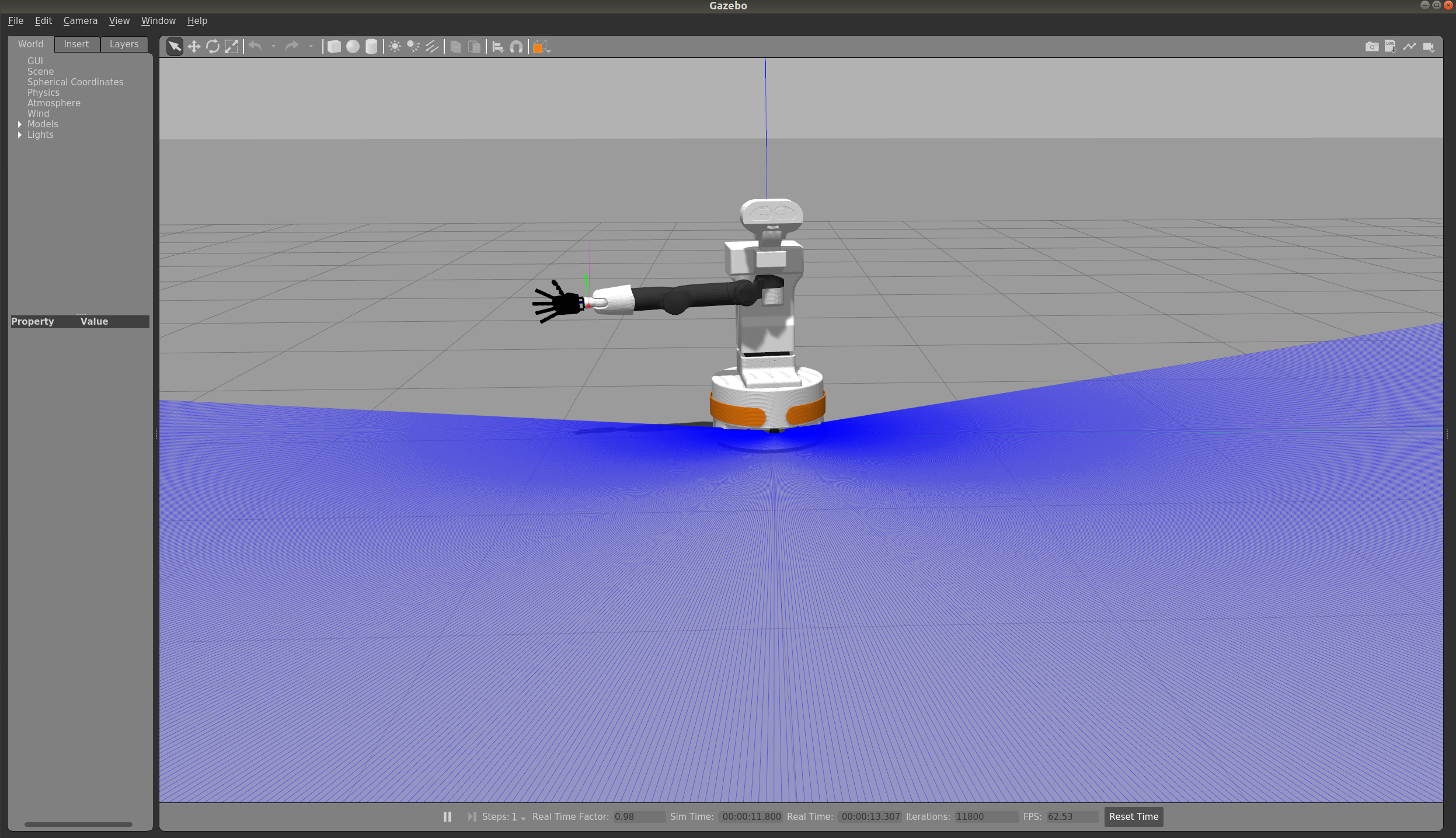gazebo simulation